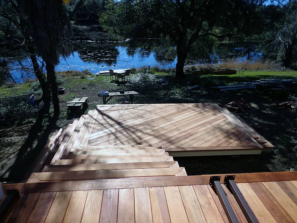 Deck example of our work - Deck Builder in Citrus Heights