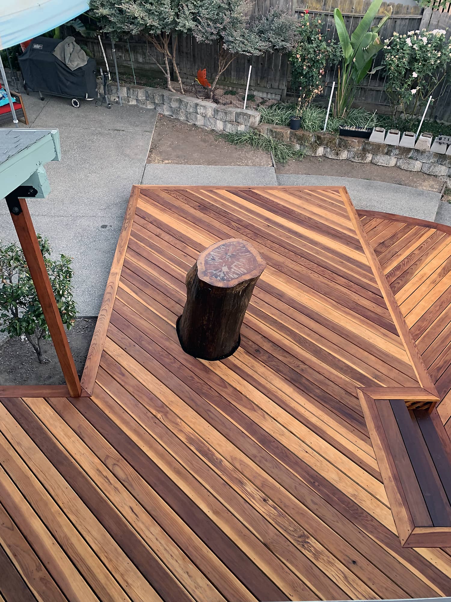 Deck example of our work - Deck Construction in Citrus Heights