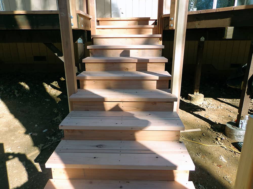 Deck example of our work - Deck Construction in Citrus Heights