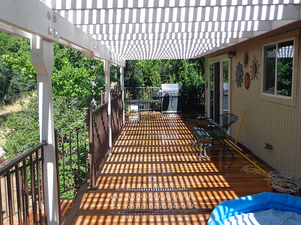 Deck example of our work - Deck Builder in Rocklin