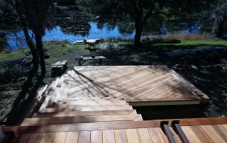 Pond Deck in Loomis